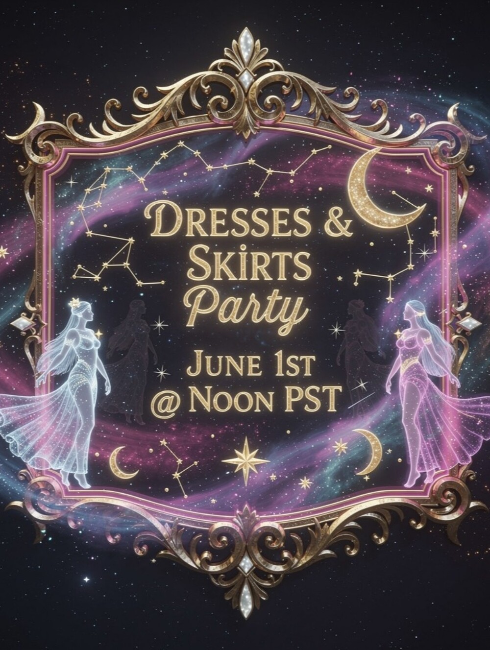 🥳 Dresses & Skirts Party June 1st @Noon PST #139 - Comment For HP, Tag A Pff ♡